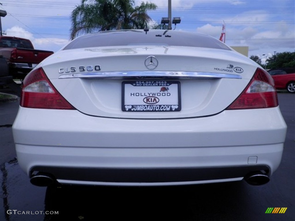 2006 CLS 500 - Alabaster White / Cashmere Beige photo #16