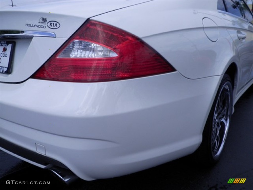 2006 CLS 500 - Alabaster White / Cashmere Beige photo #21