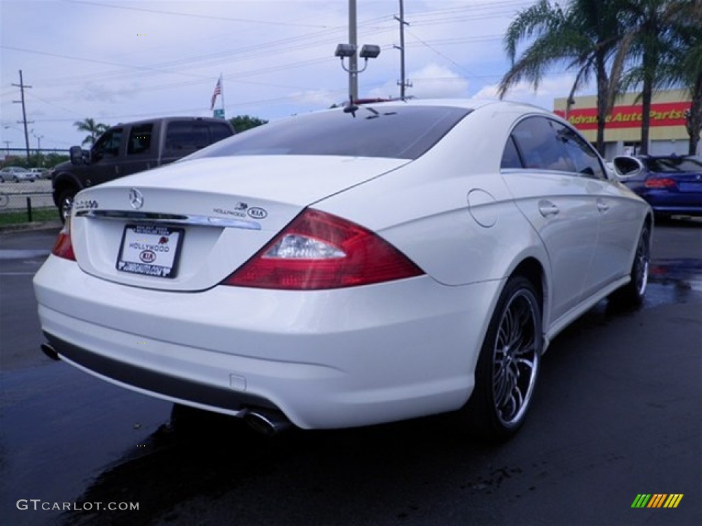 2006 CLS 500 - Alabaster White / Cashmere Beige photo #22