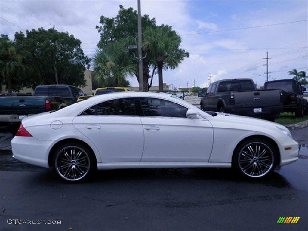 2006 CLS 500 - Alabaster White / Cashmere Beige photo #23