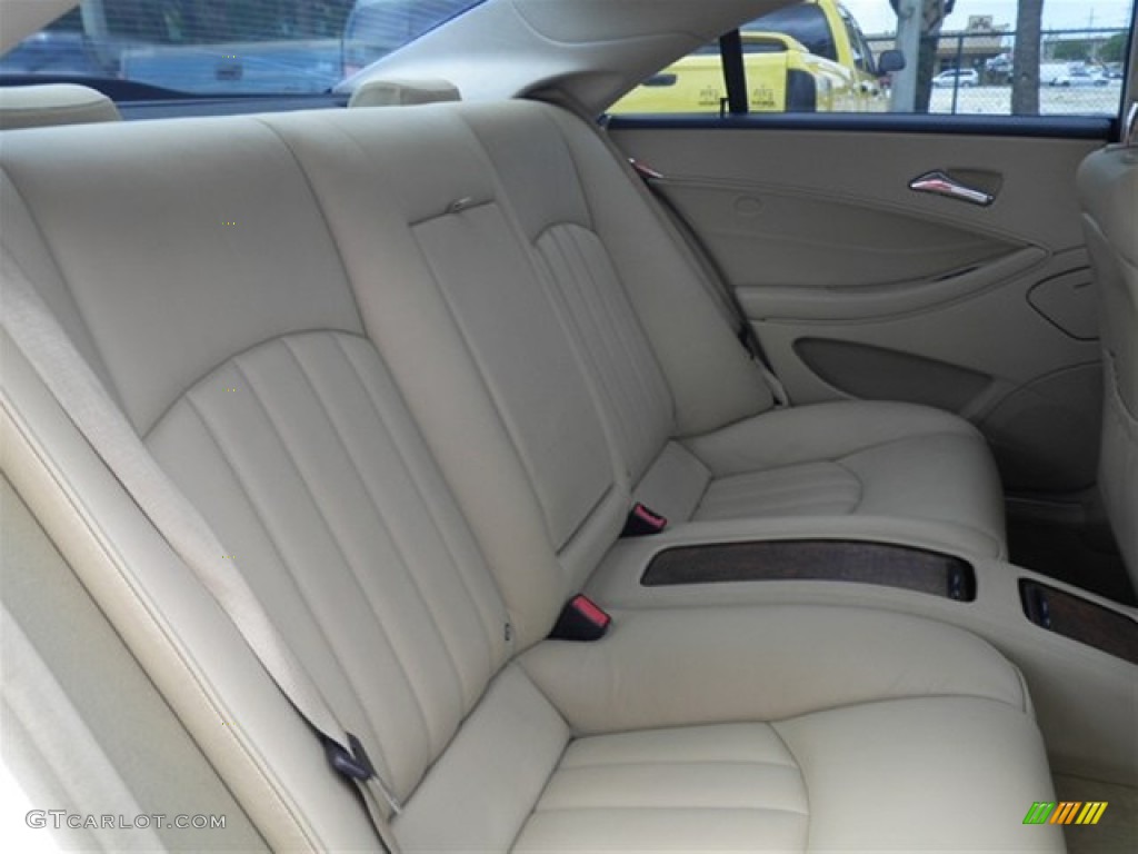 2006 CLS 500 - Alabaster White / Cashmere Beige photo #29