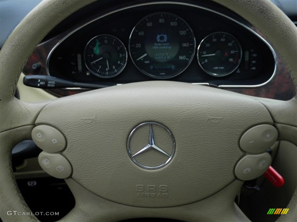 2006 CLS 500 - Alabaster White / Cashmere Beige photo #40