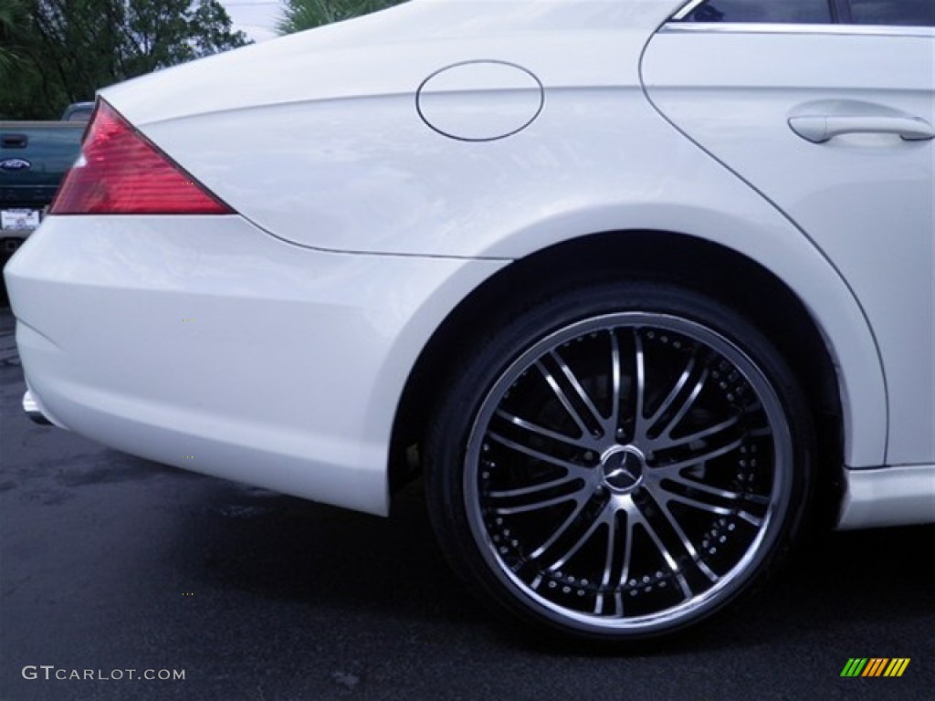 2006 CLS 500 - Alabaster White / Cashmere Beige photo #53