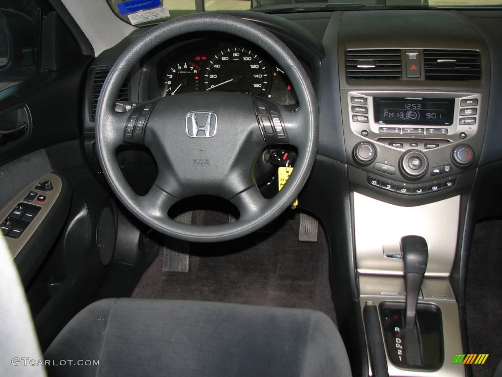 2006 Accord EX Sedan - Alabaster Silver Metallic / Black photo #14