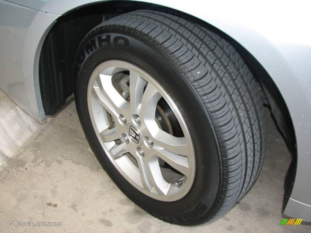 2006 Accord EX Sedan - Alabaster Silver Metallic / Black photo #22
