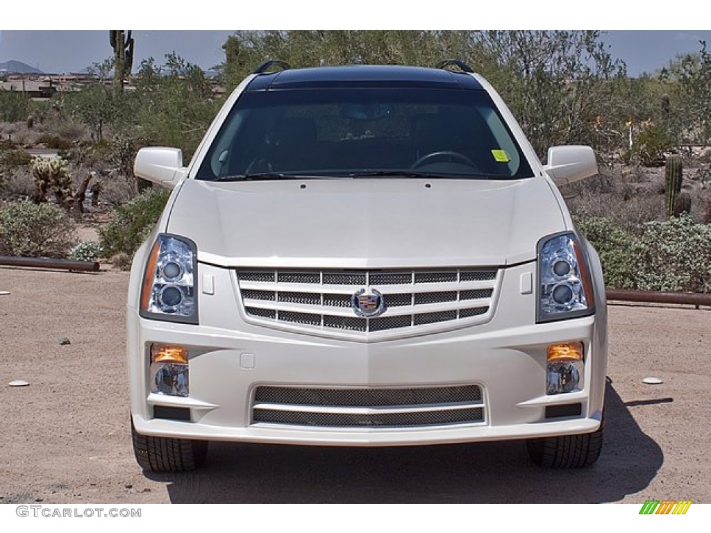 White Diamond Tricoat 2008 Cadillac SRX 4 V6 AWD Exterior Photo #70439071