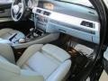 Silver Novillo Leather 2008 BMW M3 Convertible Dashboard
