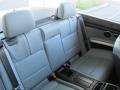 2008 BMW M3 Silver Novillo Leather Interior Rear Seat Photo