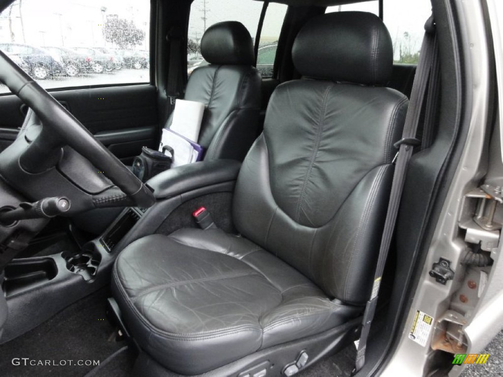 Graphite Interior 2004 GMC Sonoma SLS Crew Cab 4x4 Photo #70439524