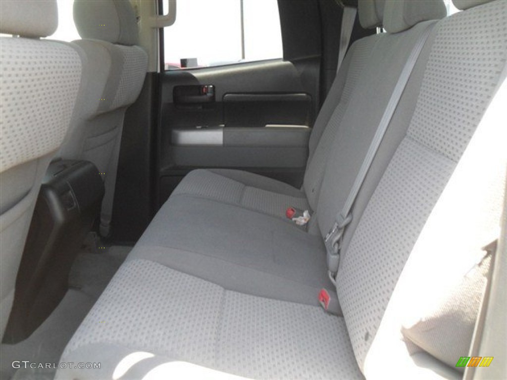 2008 Tundra SR5 Double Cab - Super White / Graphite Gray photo #10