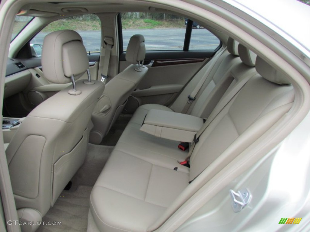 Almond/Mocha Interior 2010 Mercedes-Benz C 300 Sport Photo #70440523