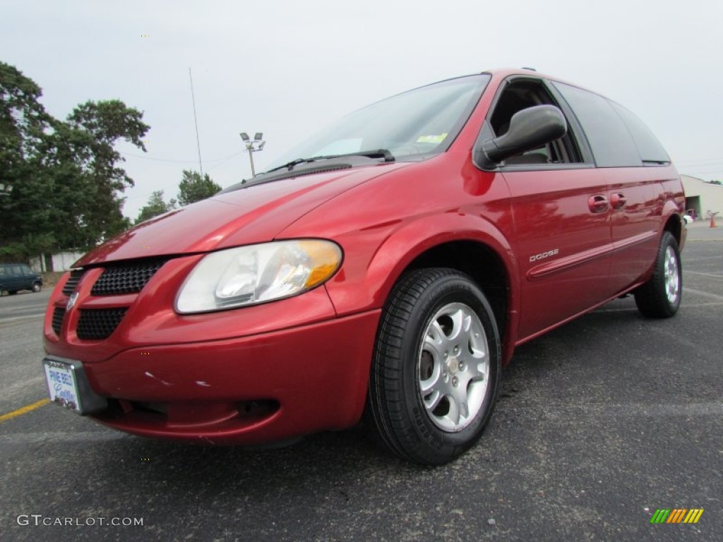 Inferno Red Pearlcoat Dodge Grand Caravan