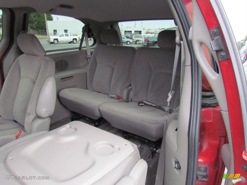2001 Grand Caravan EX - Inferno Red Pearlcoat / Taupe photo #8