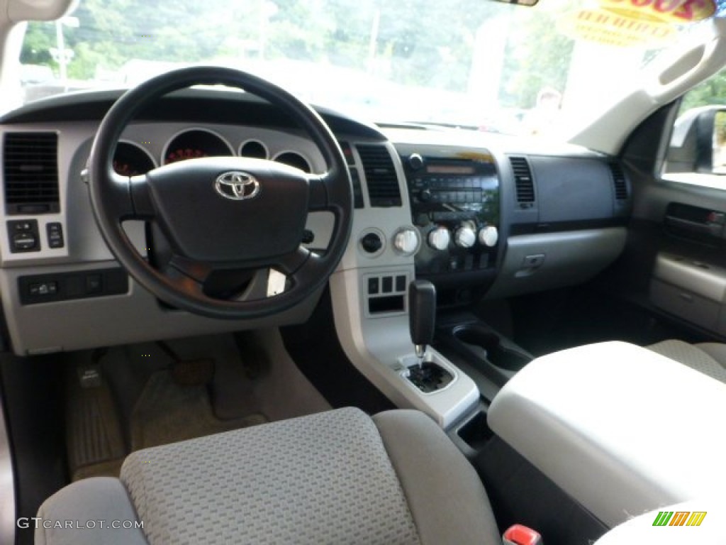 2008 Tundra SR5 TRD Double Cab 4x4 - Silver Sky Metallic / Graphite Gray photo #14