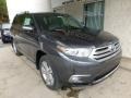 2013 Magnetic Gray Metallic Toyota Highlander Limited 4WD  photo #7