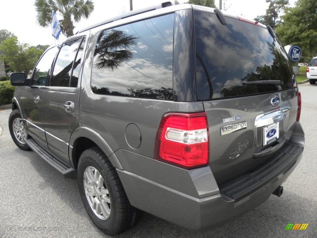 2011 Expedition XLT - Sterling Grey Metallic / Camel photo #18