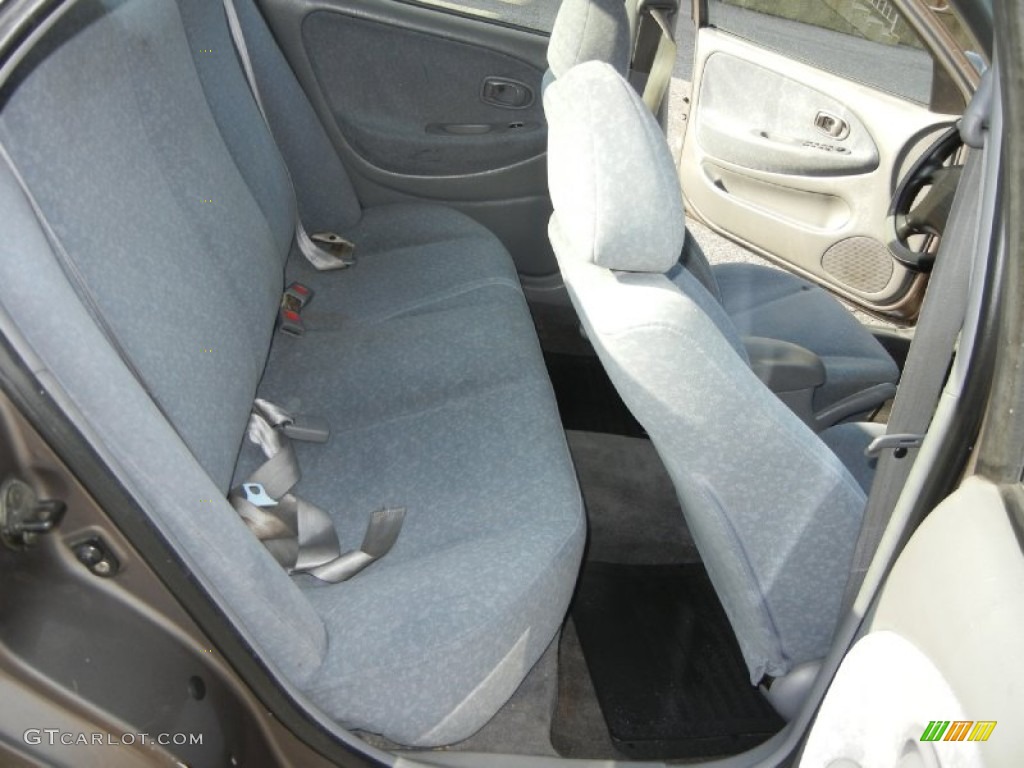 2000 Elantra GLS Sedan - Slate Gray / Gray photo #4