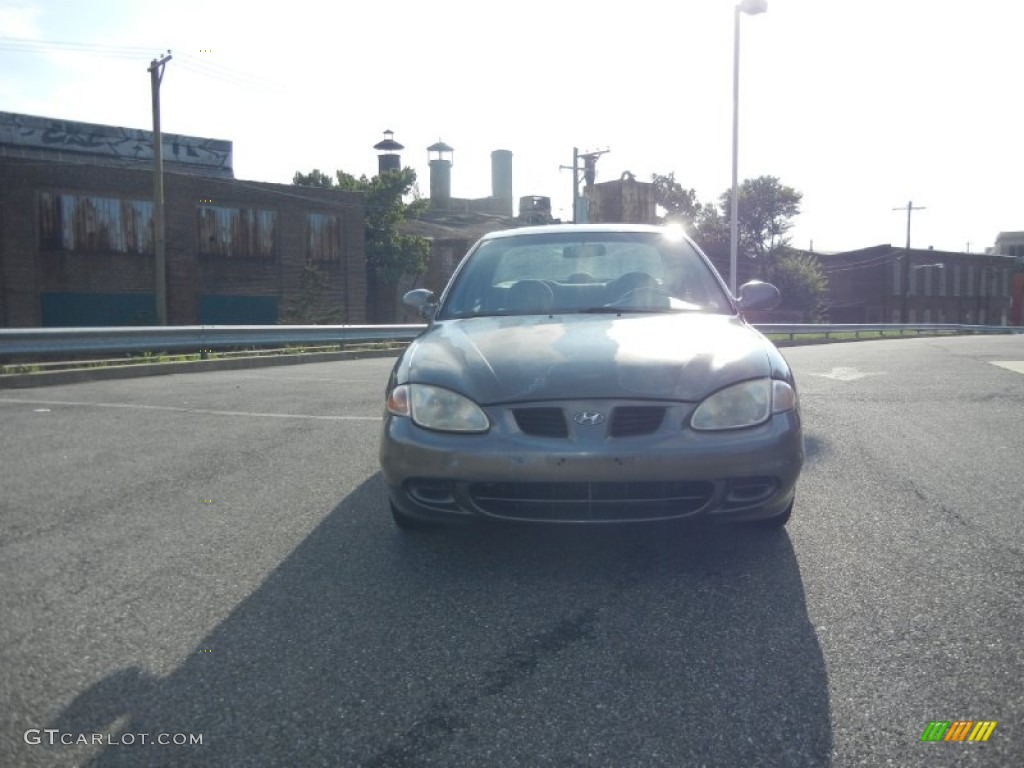 2000 Elantra GLS Sedan - Slate Gray / Gray photo #10