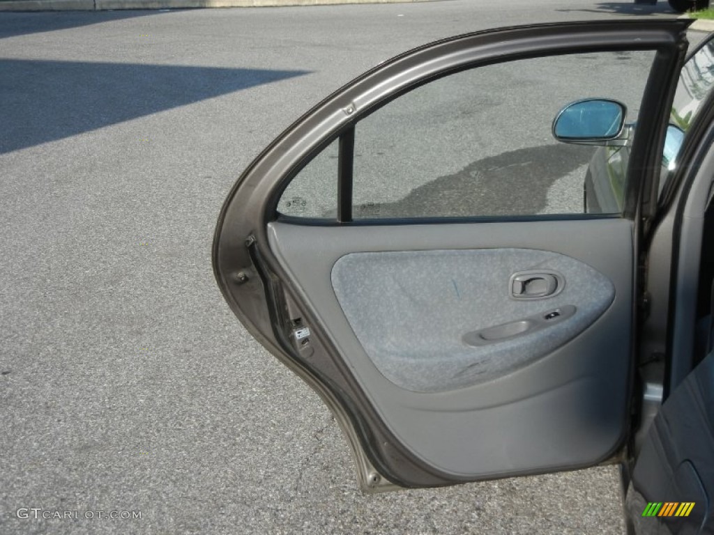 2000 Elantra GLS Sedan - Slate Gray / Gray photo #28