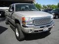 2005 Silver Birch Metallic GMC Sierra 1500 SLE Extended Cab  photo #1