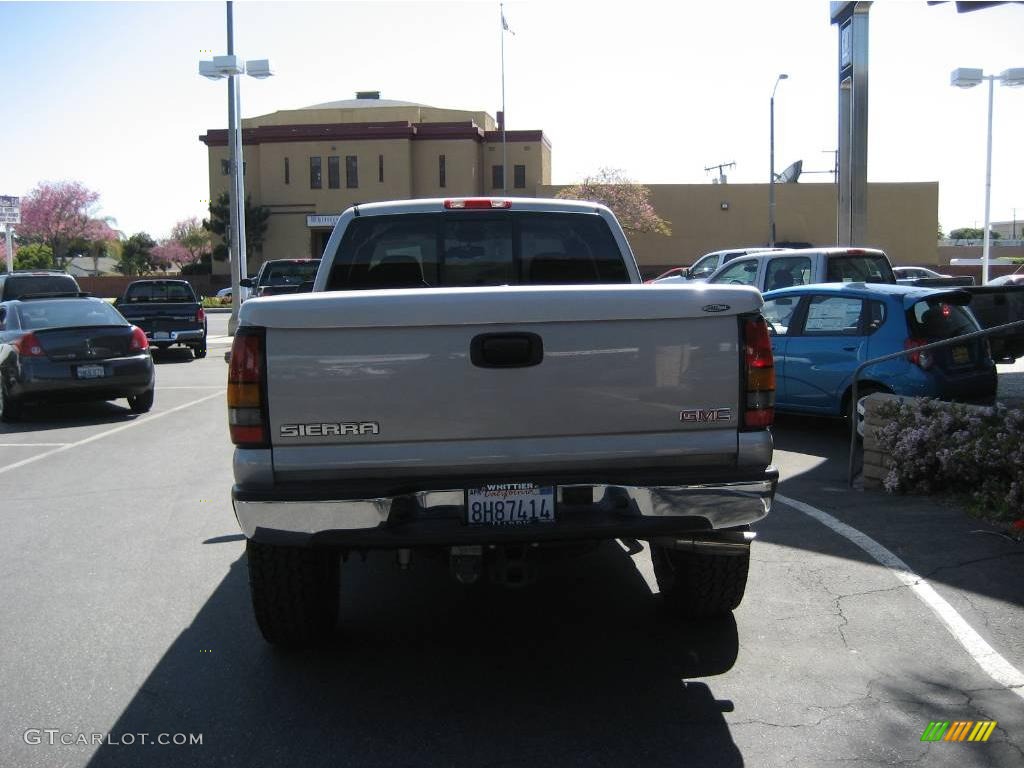 2005 Sierra 1500 SLE Extended Cab - Silver Birch Metallic / Pewter photo #6