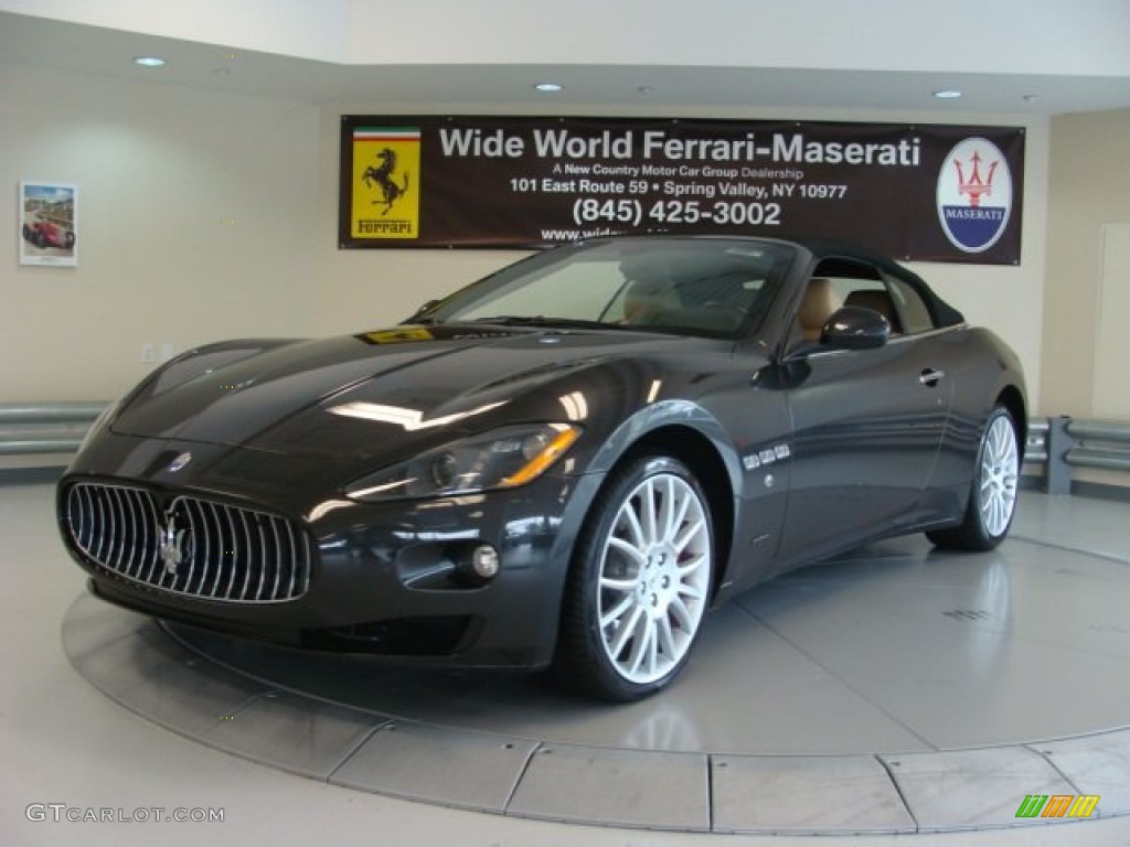 2013 GranTurismo Convertible GranCabrio - Grigio Granito (Dark Grey) / Pearl Beige photo #5