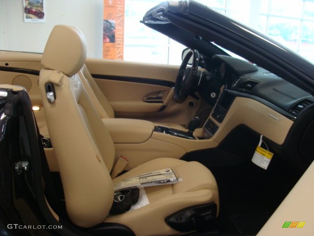 2013 GranTurismo Convertible GranCabrio - Grigio Granito (Dark Grey) / Pearl Beige photo #19