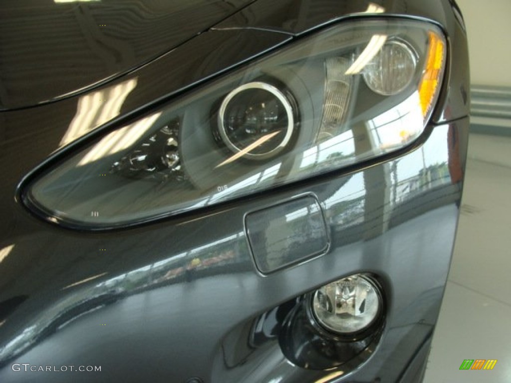 2013 GranTurismo Convertible GranCabrio - Grigio Granito (Dark Grey) / Pearl Beige photo #37