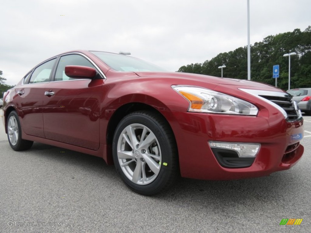 Cayenne Red 2013 Nissan Altima 2.5 SV Exterior Photo #70445689