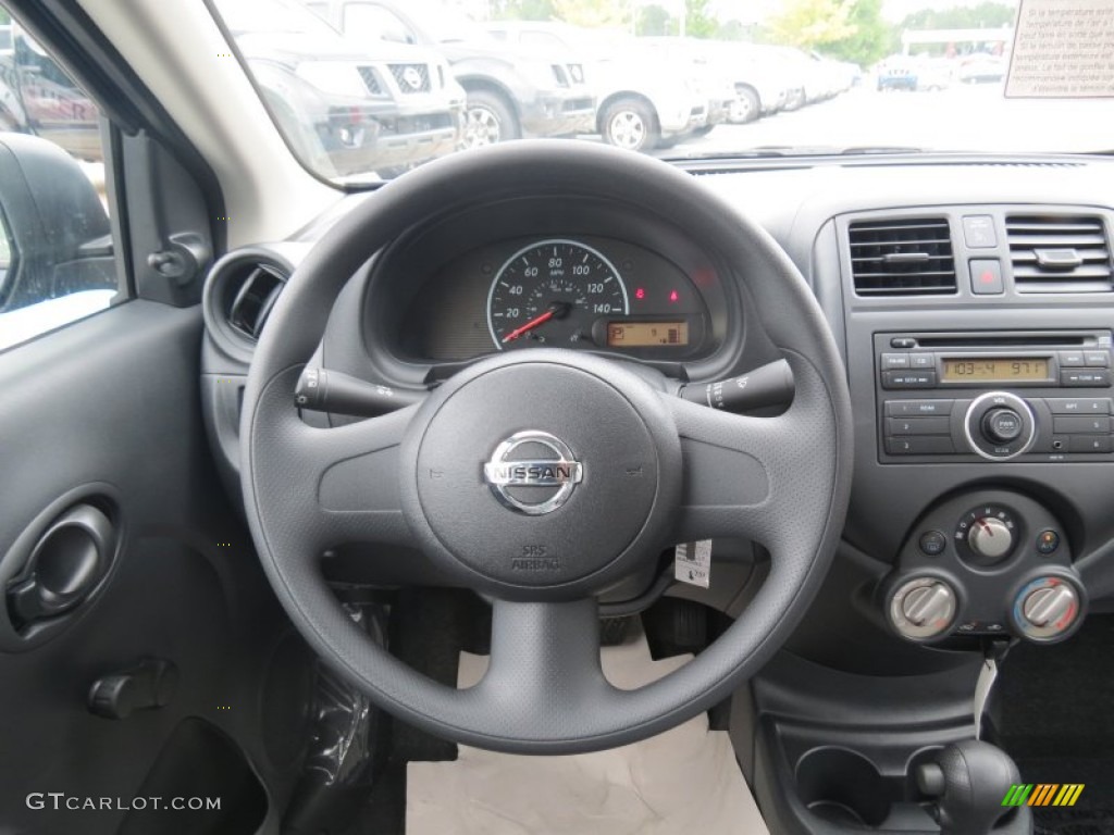 2012 Nissan Versa 1.6 S Sedan Steering Wheel Photos