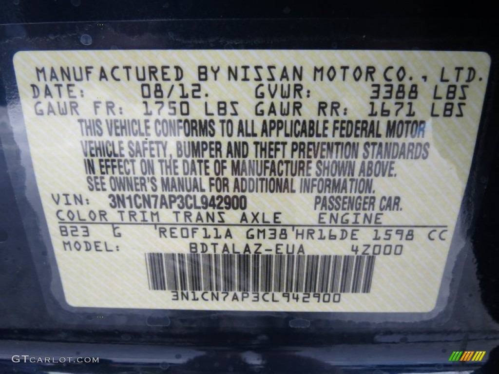 Nissan 1.6 codes #5
