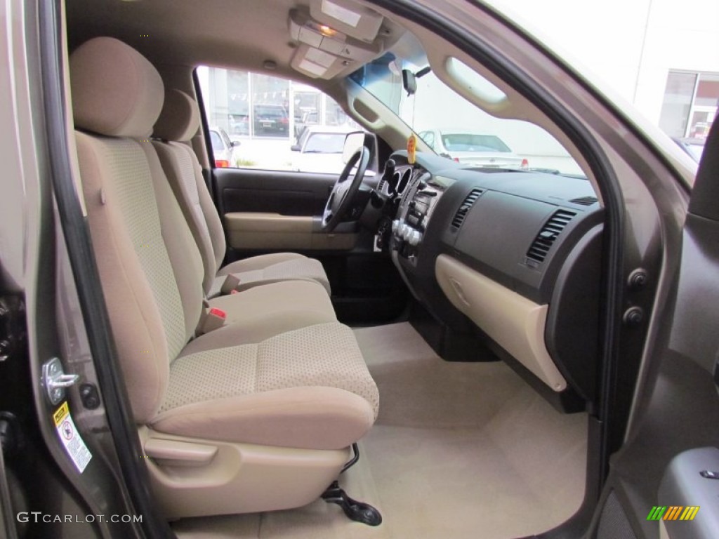 2010 Tundra Double Cab 4x4 - Pyrite Brown Mica / Sand Beige photo #26