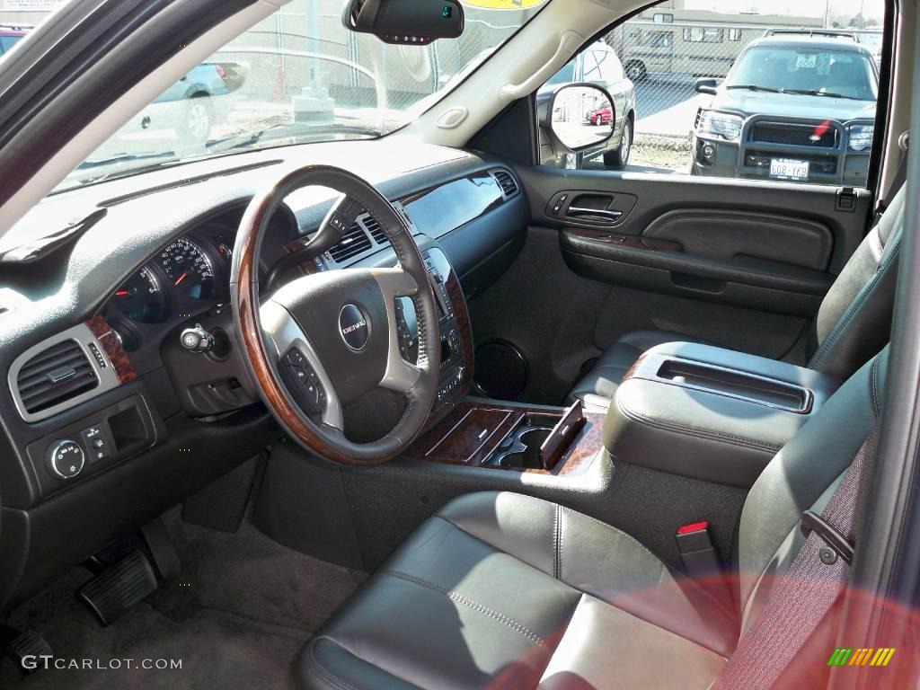 2008 Yukon Denali AWD - Dark Slate Metallic / Ebony photo #4