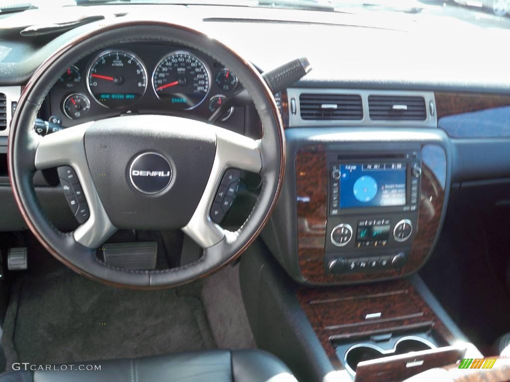 2008 Yukon Denali AWD - Dark Slate Metallic / Ebony photo #6