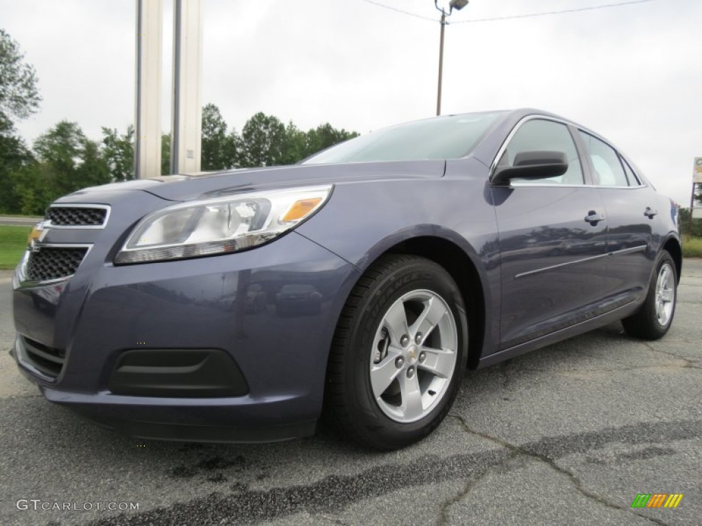 Atlantis Blue Metallic 2013 Chevrolet Malibu LS Exterior Photo #70447573