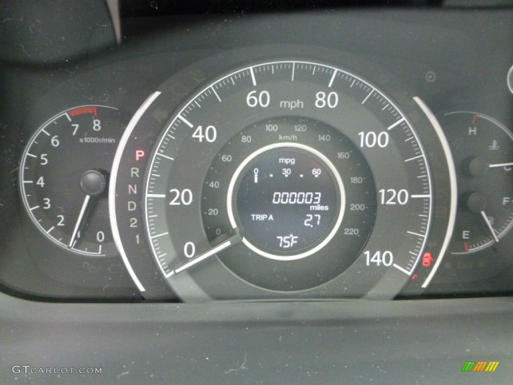 2012 CR-V EX-L 4WD - Polished Metal Metallic / Gray photo #19