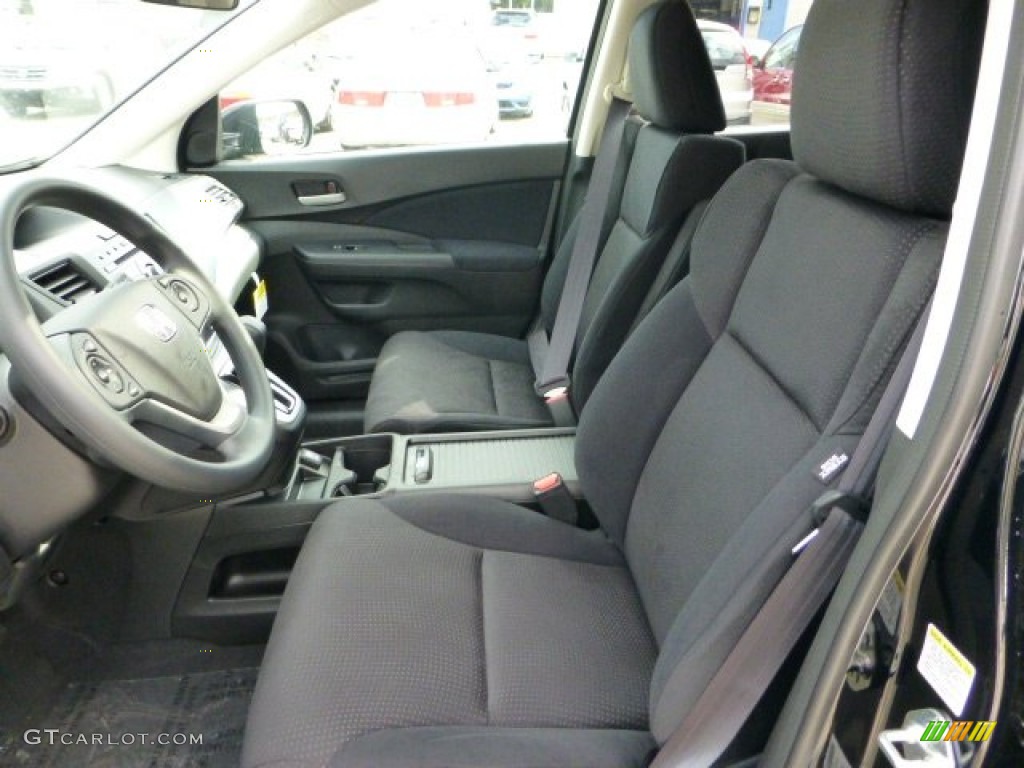 2012 CR-V EX 4WD - Crystal Black Pearl / Black photo #10