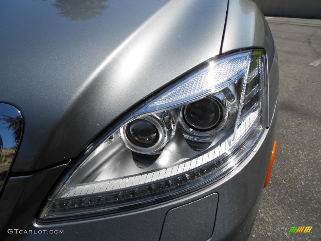 2013 S 550 Sedan - Palladium Silver Metallic / Ash/Grey photo #6