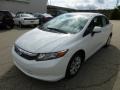 Taffeta White - Civic LX Sedan Photo No. 8
