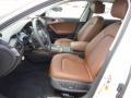 Nougat Brown Front Seat Photo for 2013 Audi A6 #70450666