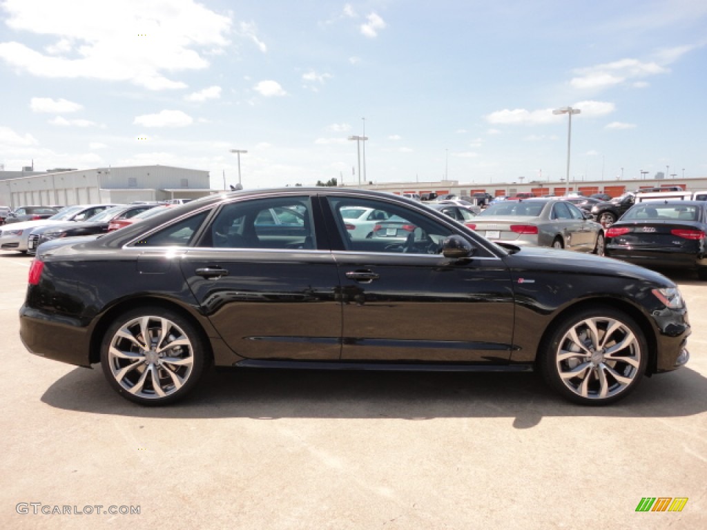 Havanna Black Metallic 2013 Audi A6 3.0T quattro Sedan Exterior Photo #70450753