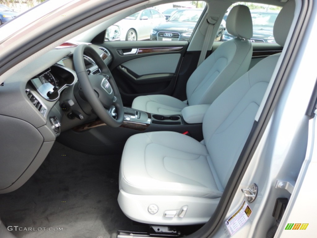Titanium Gray Interior 2013 Audi A4 2.0T Sedan Photo #70450859