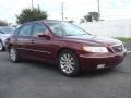 2009 Crimson Red Pearl Hyundai Azera Limited #70406733