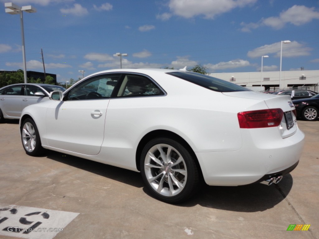 Ibis White 2013 Audi A5 2.0T quattro Coupe Exterior Photo #70451314