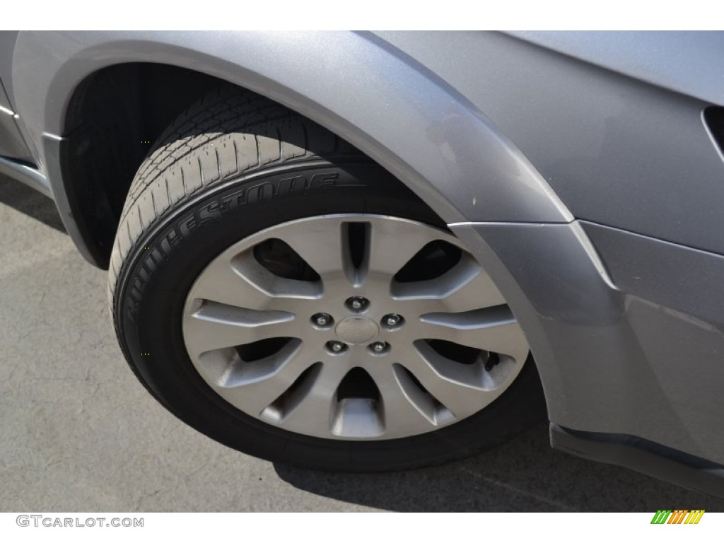 2009 Outback 2.5i Limited Wagon - Quartz Silver Metallic / Off Black photo #2