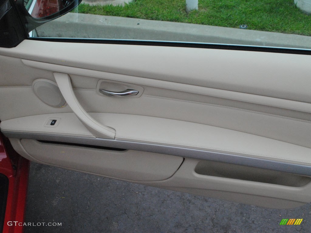2007 3 Series 335i Convertible - Crimson Red / Cream Beige photo #4