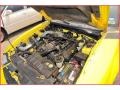 2001 Zinc Yellow Metallic Ford Mustang GT Coupe  photo #25