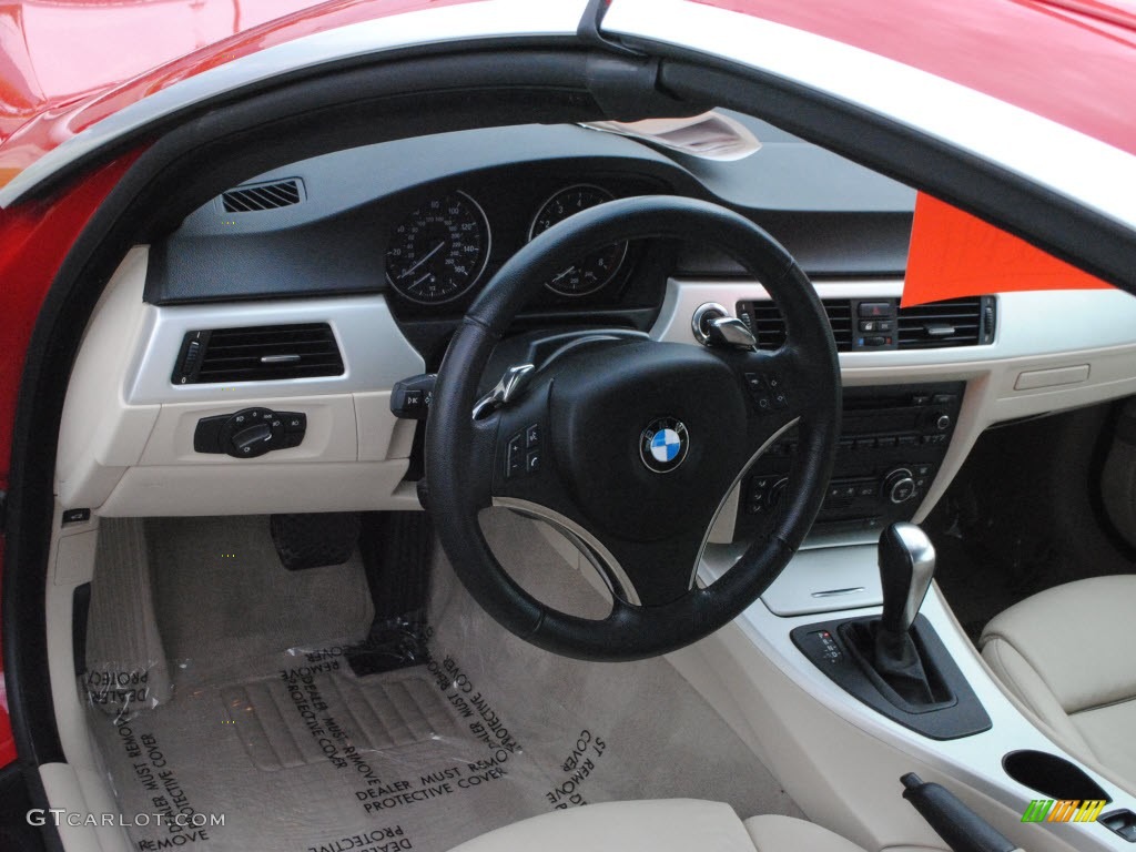 2007 3 Series 335i Convertible - Crimson Red / Cream Beige photo #16