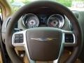 Dark Frost Beige/Medium Frost Beige 2013 Chrysler Town & Country Touring - L Steering Wheel
