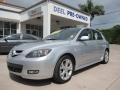 2007 Sunlight Silver Metallic Mazda MAZDA3 s Sport Hatchback  photo #1